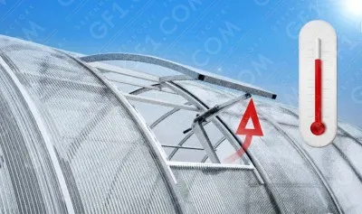 Automated Ventilating Window For Greenhouse FARMER DROP 4
